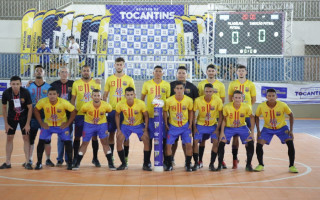 O time do Tabocão foi campeão da Série Prata da Copa Tocantineses de Futsal.