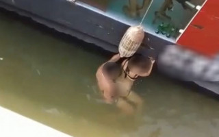Casal foi filmado fazendo sexo em público no lago de Palmas 