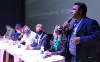 Evento do PSC foi realizado na noite desta segunda-feira, 20, em Araguaína.