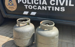 Objetos foram recuperados durante ação da Polícia Civil do Tocantins.