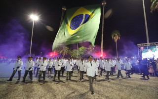 Com a formatura, os militares ingressam no oficialato da PMTO.