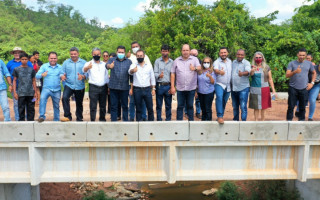 Novas pontes foram entregues na última sexta-feira, 01, por meio do Programa Travessia.