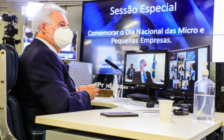 Presidente do Sebrae, Carlos Melles, apresentou dados durante coletiva virtual com a imprensa