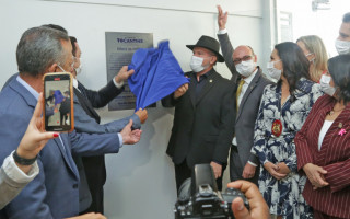 Além da inauguração da Cidade da Polícia, foram entregues pistolas, computadores e uniformes.
