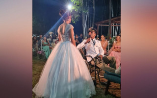 Casamento após acidente emocionou convidados em Araguaína 
