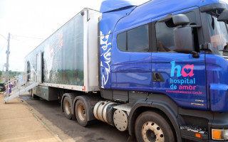 Unidade móvel do Hospital de Amor estará disponível nos dias 26 a 28 