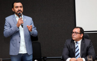 Anúncio do retorno das 6 horas foi feito pelo governador Wanderlei Barbosa durante recepção ao novo secretário de Estado da Segurança Pública, Wlademir Costa.