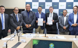 Governador Wanderlei Barbosa reuniu-se com Ministro da Infraestrutura Tarcísio Freitas