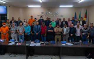 PM recebe homenagem pelo aniversário dos 60 anos do 2º BPM da Câmara Municipal.
