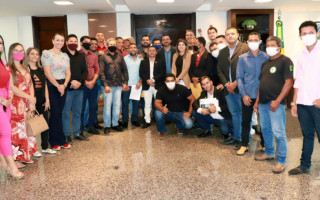 Governador recebeu 30 prefeitos no Palácio Araguaia 