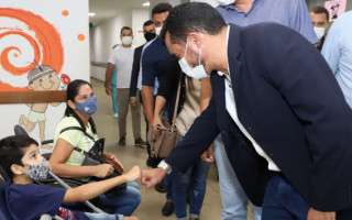 Governador visitou o HGP para reunião com equipe gestora e técnica da unidade.