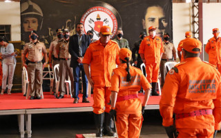 A homologação ocorreu durante a solenidade de passagem de comando do 1° Batalhão de Bombeiros Militares