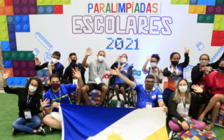 Estudantes e professores comemoraram os resultados das Paralimpíadas Escolares 2021