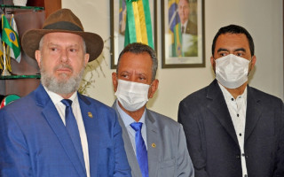 O governador em exercício Wanderlei Barbosa está no cargo por seis meses em razão do afastamento de Carlesse.