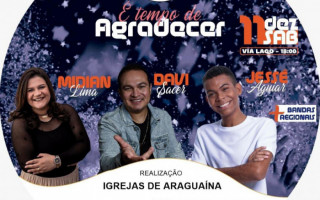 Apresentações estão previstas para o dia 11 de dezembro.