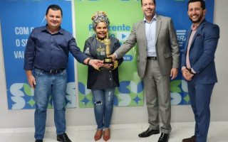 Diretoria do Sebrae recebe Ruth Almeida, a melhor chef de cozinha do Brasil