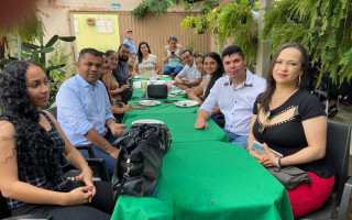 Encontro do diretório municipal do PDT de Araguaína. 