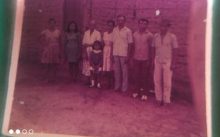 Foto da família de dona Zenilda.