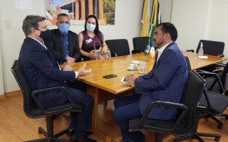 Encontro entre Wanderlei Barbosa e Osires Damaso em Brasília 