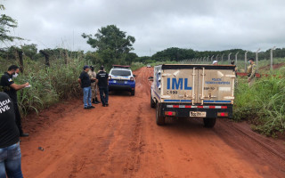 Corpo localizado em estrada vicinal perto do Mirandão 