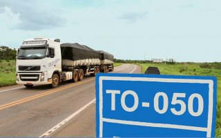 TO-050 (Palmas/Porto Nacional) está incluída no projeto. 