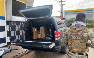 PC apreendeu as peças em rede de loja em Araguaína 