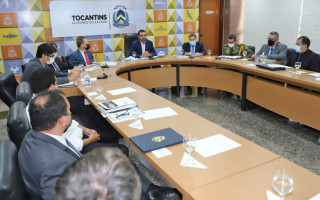 Reunião foi realizada nesta terça-feira, 1º de fevereiro, em Palmas.