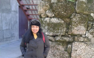 Professora Claudenice Brito.