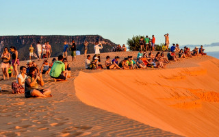 As Dunas ficam localizadas dentro do Parque Estadual do Jalapão.