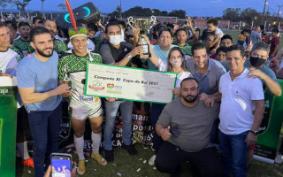 O time Hawa Tymyrá se consagrou campeão da 11ª Copa Boi, ao vencer o time Sebozão por 6 a 5 nos pênaltis.