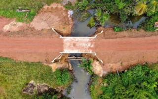 Ao todo, serão construídas 26 pontes em estradas vicinais.