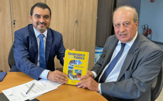 Wanderlei Barbosa e ministro Augusto Nardes falaram sobre parcerias