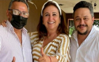 Foto que teria resultado no pedido de exoneração de Rérisson