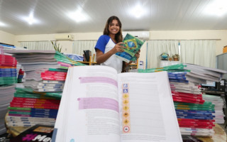  A estudante Ana Luíza contou que os livros representam mais motivação para estudar
