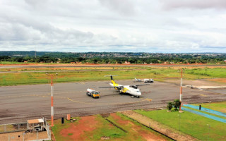 O novo horário anunciado pela empresa aérea beneficiará a continuidade das obras desta primeira etapa de modernização do aeroporto  