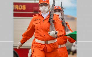 Subtenente Alessandra, 21 anos de dedicação ao Corpo de Bombeiros