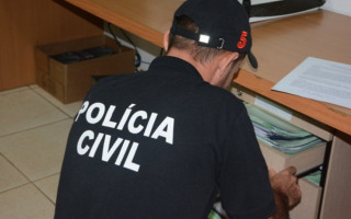 Polícia Civil quando esteve em operação da Fundesportes.