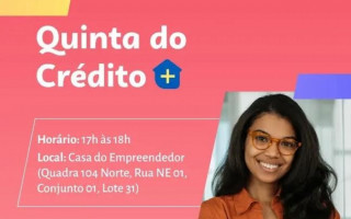 A palestra será realizada pelo Sebrae e Banco do Povo, com o palestrante André Aires.