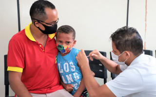 A expectativa da Saúde é vacinar mais de 400 crianças durante o Dia D.