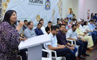 Em seu discurso, a Deputada destacou os potenciais do Bico do Papagaio.