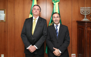 O presidente deve chegar no Aeroporto Regional de Araguaína, às 9 horas, junto com a primeira-dama, Michelle Bolsonaro.
