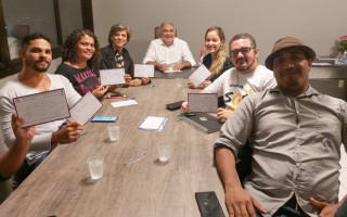 A filiação foi realizada na sede do partido em Palmas.