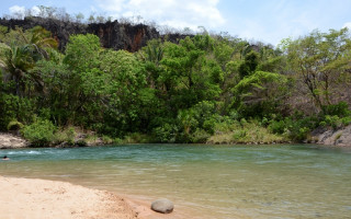 Balneário municipal de Aurora do Tocantins.