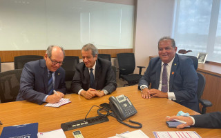 Ronaldo Dimas acertou retorno ao PL durante reunião em Brasília, com o senador Eduardo Gomes e o presidente nacional do PL, Valdemar Costa Neto