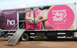 A carreta (unidade móvel) estará nos cinco dias de realização da Agrotins 2022, atendendo às mulheres.