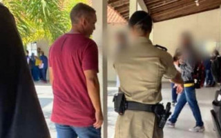 Na manhã desta quarta-feira, 06, policiais estiveram na escola Guilherme Dourado.