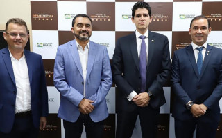 A audiência no Ministério foi articulada pelo deputado federal Vicentinho Júnior