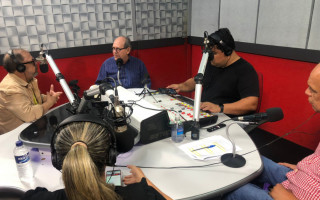 Ronaldo Dimas em entrevista à Conexão FM 98.1 de Palmas