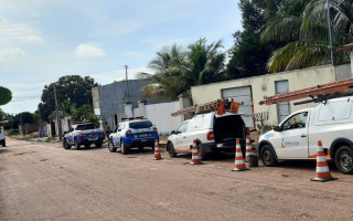 As ações de fiscalização são realizadas com apoio da PC, PM e Delegacia de Repressão de Crimes Praticados contra Concessionárias Prestadoras de Serviços Públicos (DRCSP).