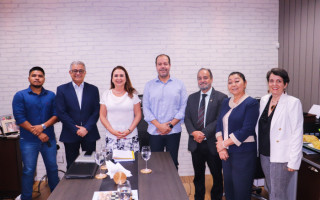 Na ocasião foram debatidos projetos previstos para serem apresentados a embaixadores da União Europeia
